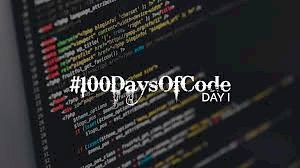 I've joined the #100DaysOfCode Challenge