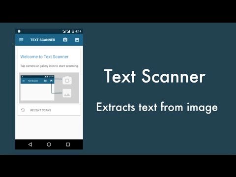 Android Scanner with Text on Image Translation App