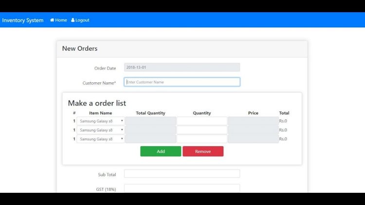 Point Of Sales Management System With Inventory for Grocery Store