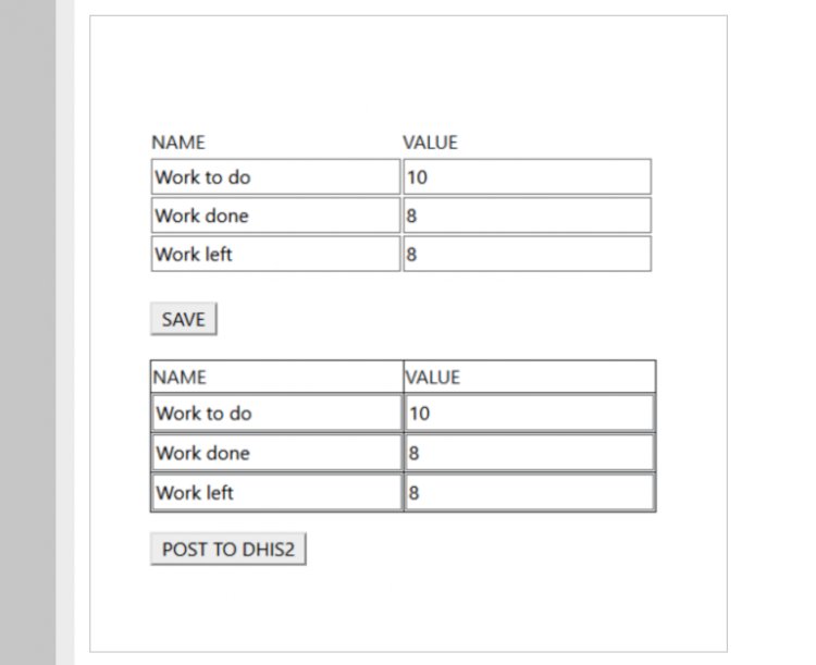 Data Export - API in (DHIS2)