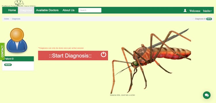 Malaria Diagnosis Management System Using PHP