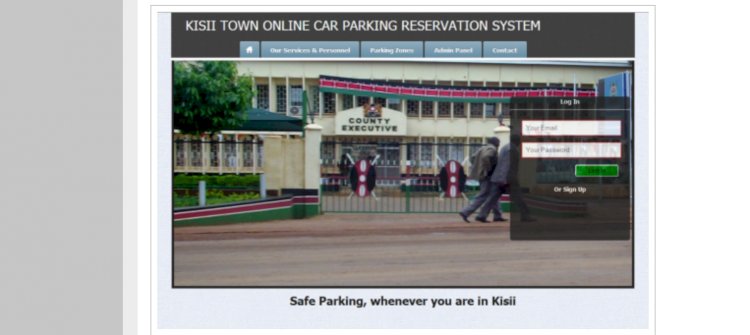 Online Car Parking Reservation System