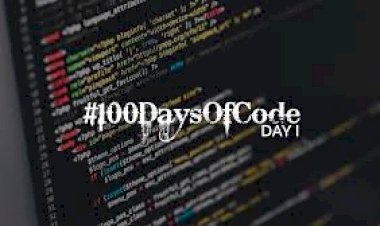 I've joined the #100DaysOfCode Challenge
