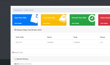 Timetable Management System