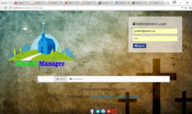Church Management system Using PHP/MySQL