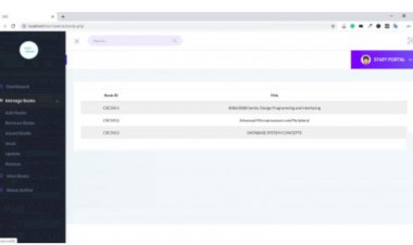Simple Library Management System