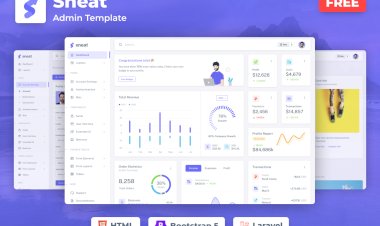 Sneat – Open Source Bootstrap 5 HTML Laravel Admin Template