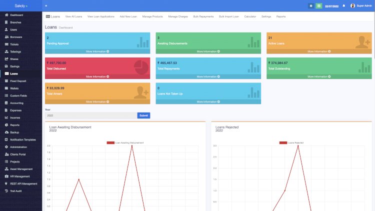 online loan management system