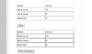 Data Export - API in (DHIS2)