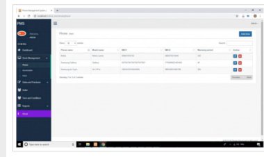 Buying/Selling Phone/Mobile Management System