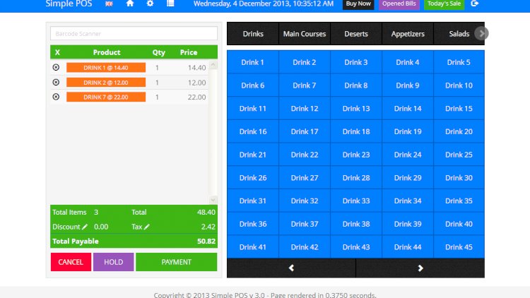 Python Simple POS (Invoice)