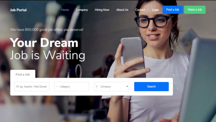 Job Portal Platform- A complete Job portal website with full Source Codes.