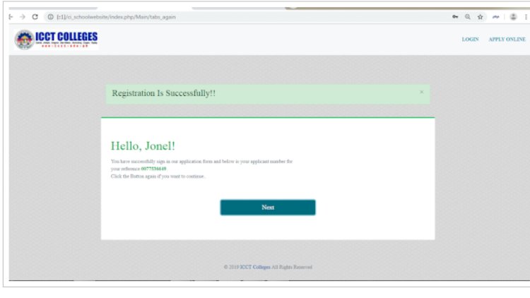 Online Enrollment Management System in PHP (CodeIgniter Framework)