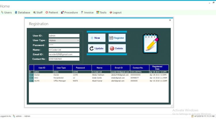 Hospital Patient Record Management System