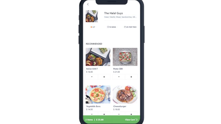 Point Of Service Food Ordering System with Free Download