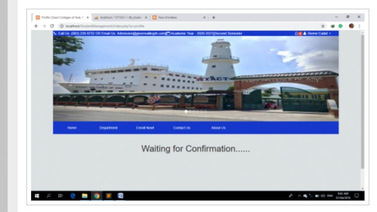 Online Enrollment Management System with Billing