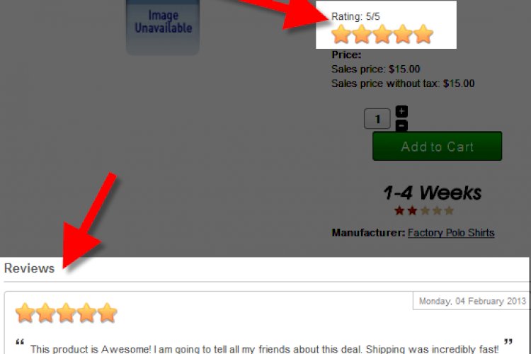 Product Review and Rating System
