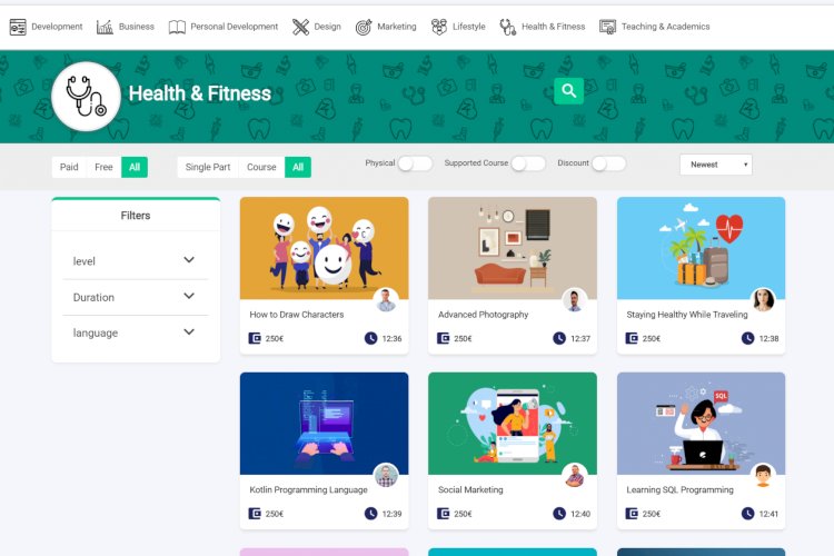 Online Education Marketplaces System