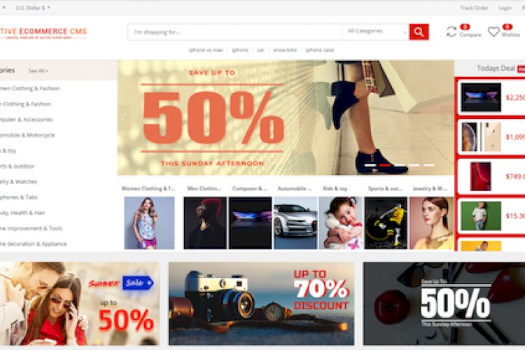 eCommerce CMS