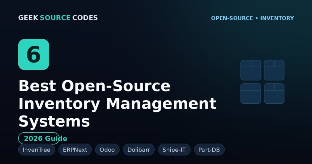 6 Best Open-Source Inventory Management Systems (2026)